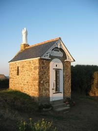 Chapel on the cliffs of RothÃÂ©neuf